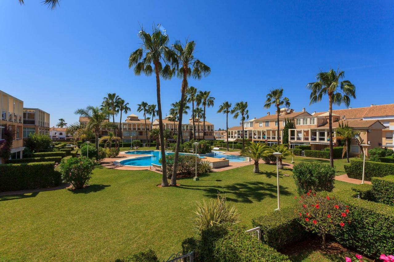 Apartamento Playa Con Piscina Y Terraza En Urbanizacion De Lujo デニア エクステリア 写真