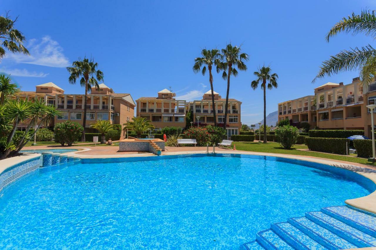 Apartamento Playa Con Piscina Y Terraza En Urbanizacion De Lujo デニア エクステリア 写真